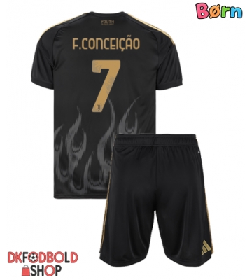 Juventus Francisco Conceicao #7 Tredje trøje Børn 2026-27 Kort ærmer (+ korte bukser)